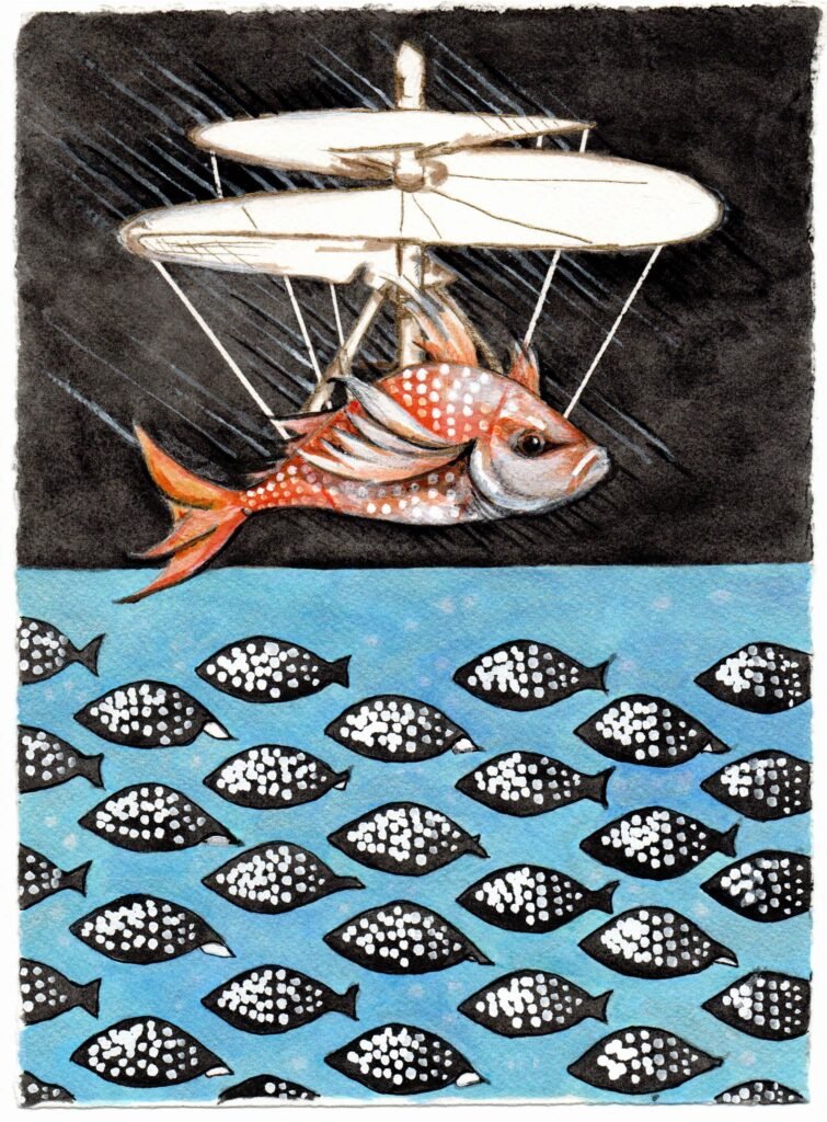 Innovation: painting by Janice Eirich